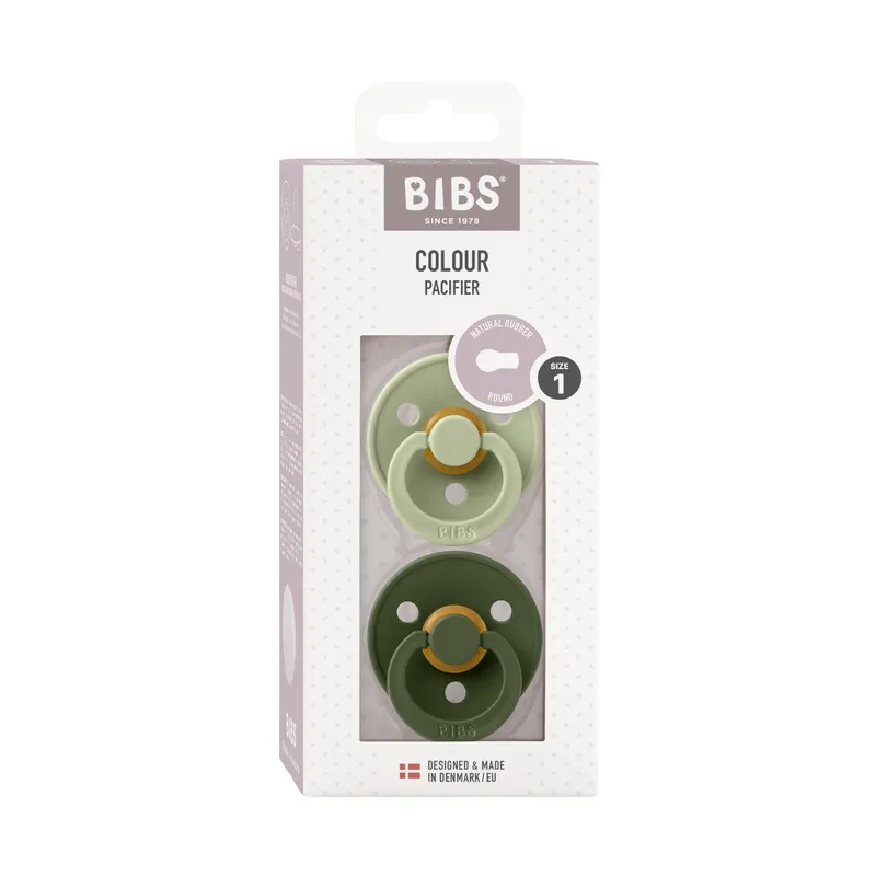 BiBs Fopspeen - Rond - 2 Stuks