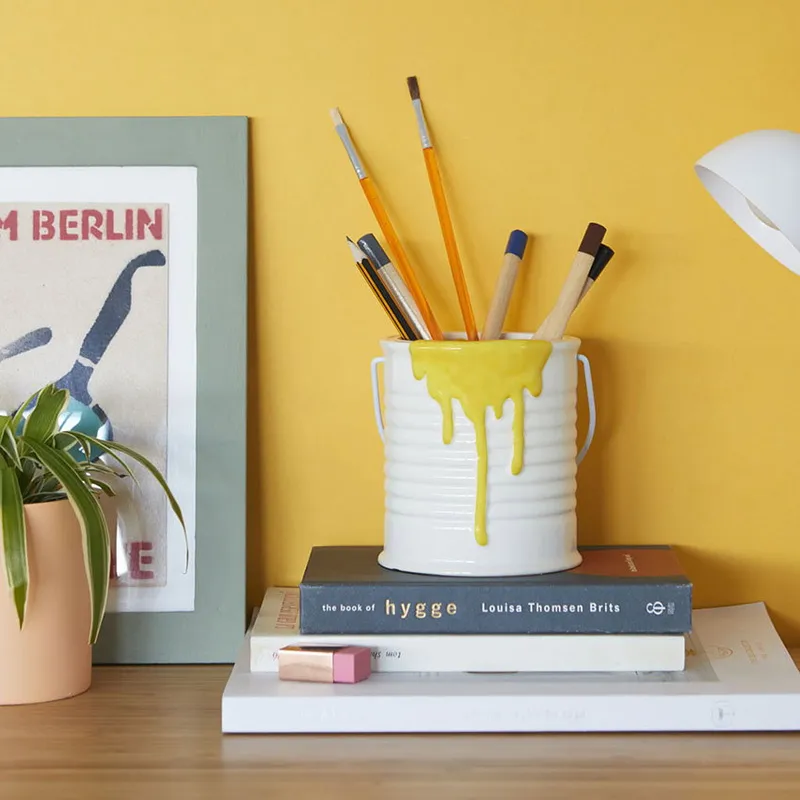 Balvi Painty Pennenhouder – Geel 