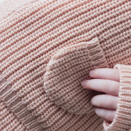 Feetje Vestje Gebreid The Magic is in You Roze