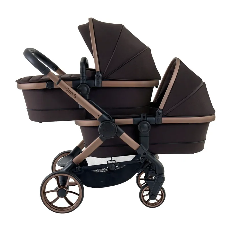 ICandy Peach 7 Twin Kinderwagen - Essentiel Bundel