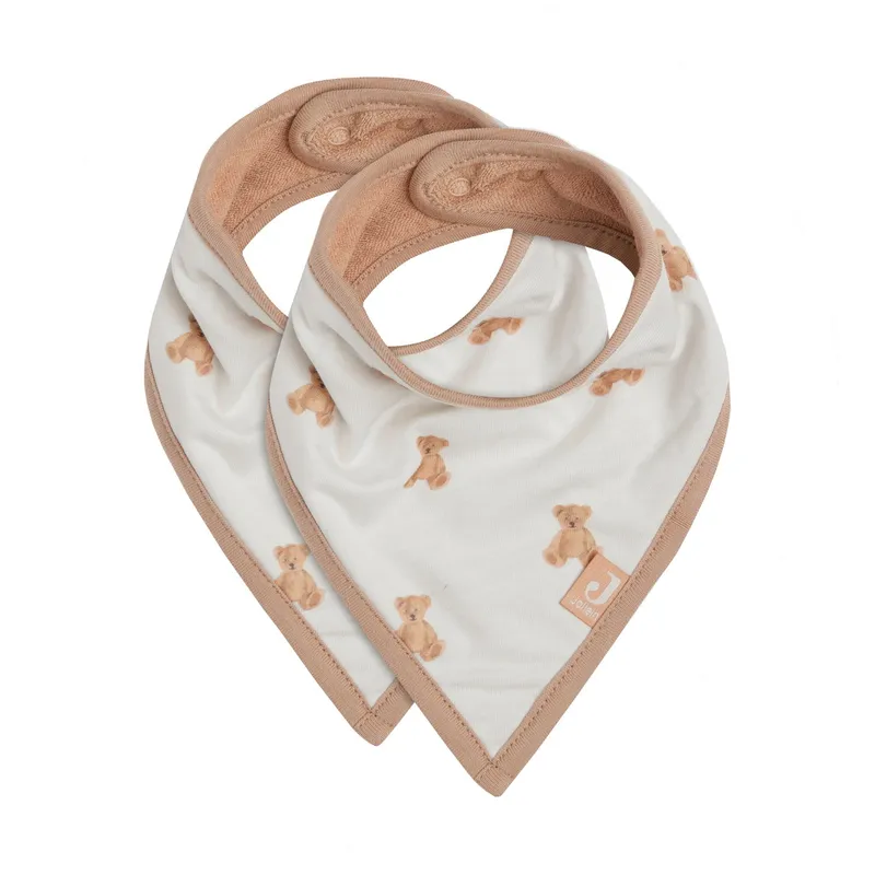 Jollein Teddy Bear Bandana Slab 2 Stuks