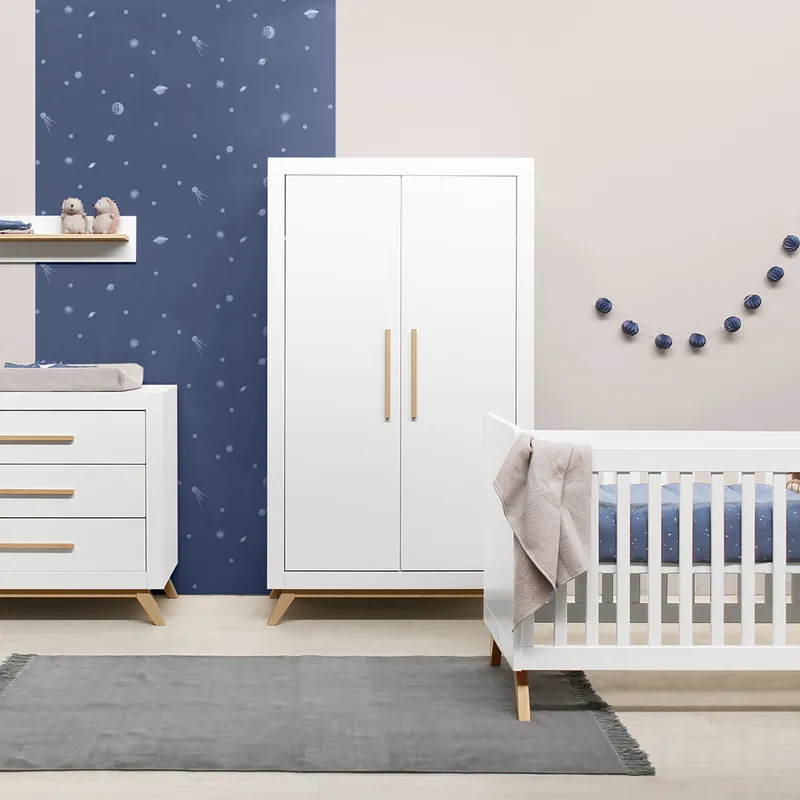 Bopita Fenna Babykamer Wit / Naturel