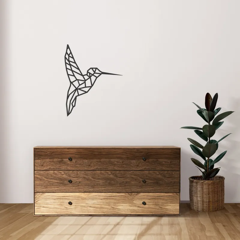 Maison Cocon Kolibrie Wanddecoratie - Medium