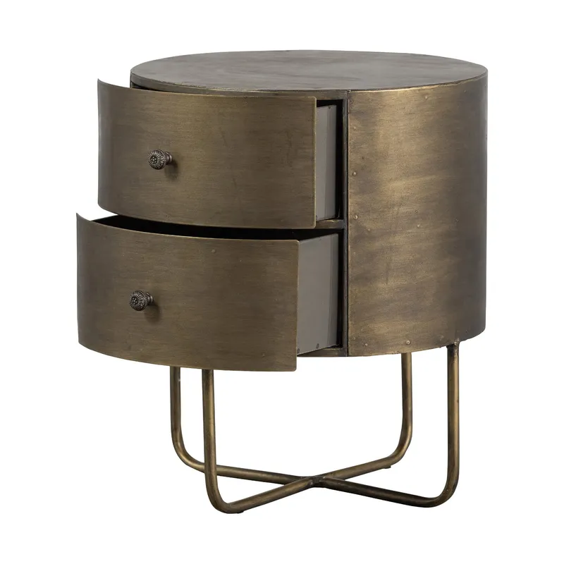 BePureHome Glossy Kastje - Metaal - Antique Brass