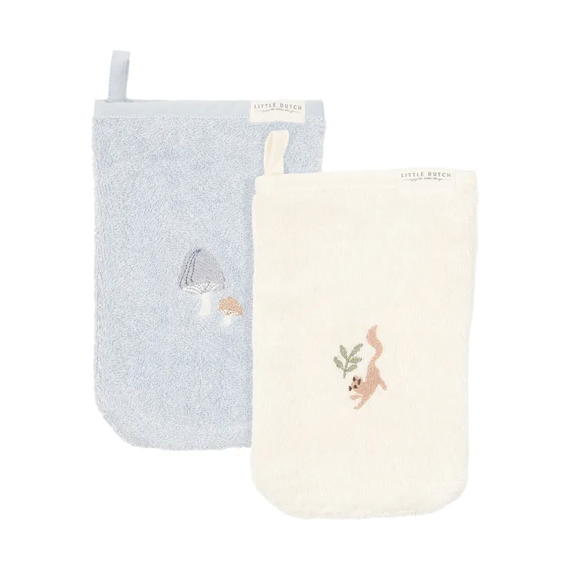 Little Dutch Washandjes - Forest Friends - 2 Stuks