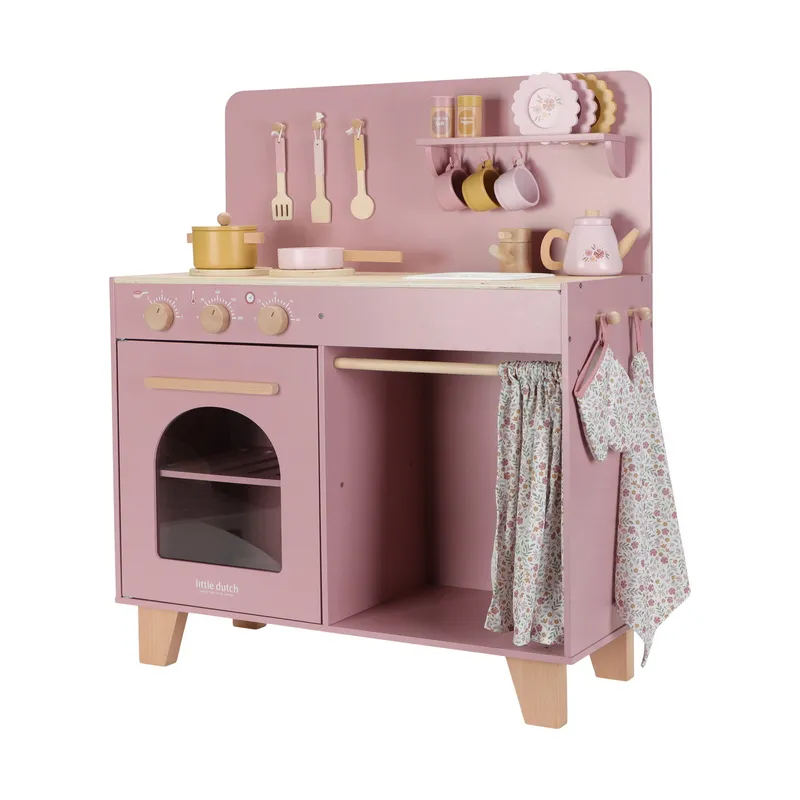 Little Dutch Speelkeuken - Hout - Pink 