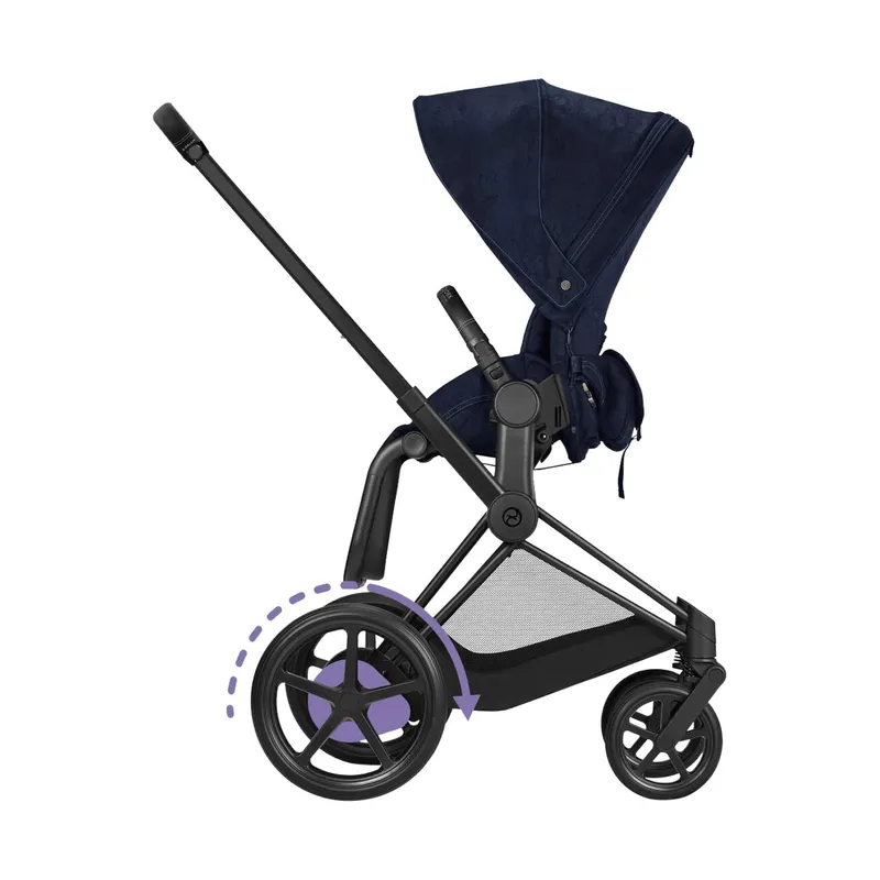 Cybex Priam 4 Rebellious Luxury Seat Pack - Denim Blue | Navy Blue