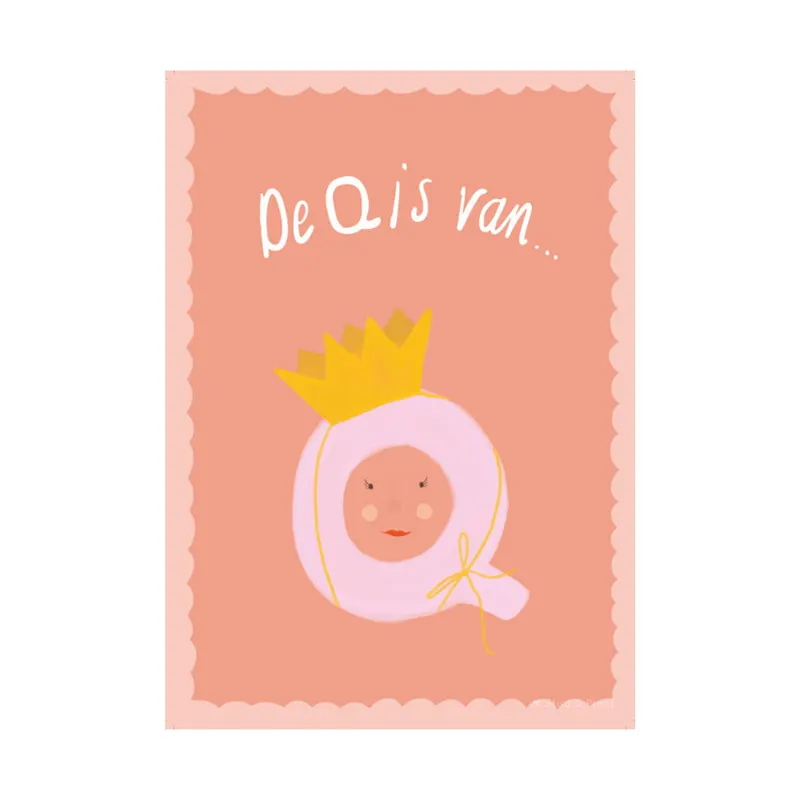 Studio Pieni Alfabet Poster A4