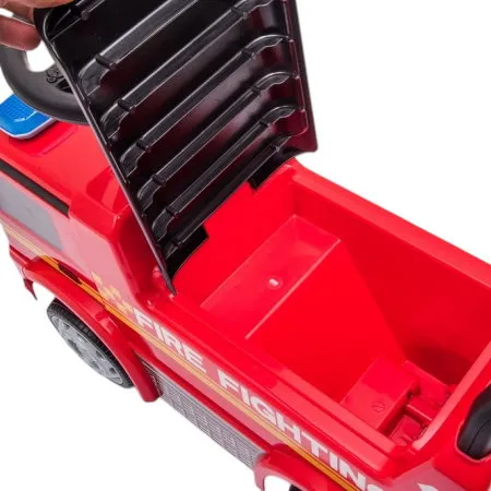 Puck Loopauto - Mercedes Brandweerauto - Rood