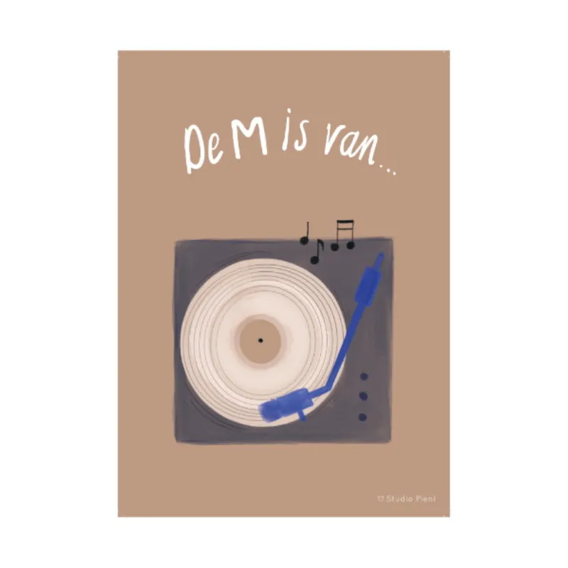 Studio Pieni Alfabet Poster A4 