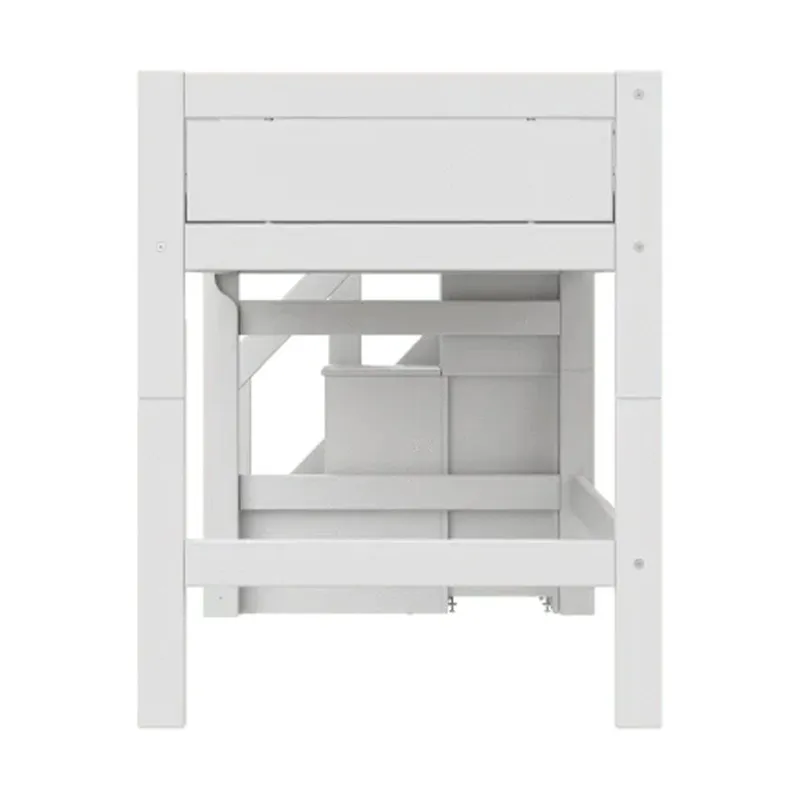 LIFETIME Kidsrooms Halfhoogslaper Met Trapkast - Premium