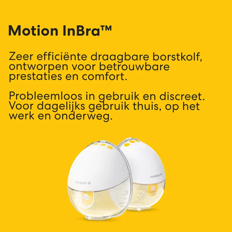 Medela Motion InBra™ Borstkolf Dubbelzijdig Elektrisch