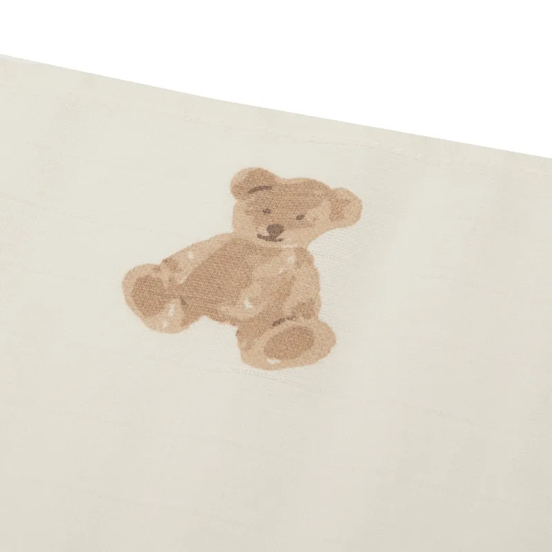 Jollein Teddy Bear Multidoek Hydrofiel Small 3 Stuks