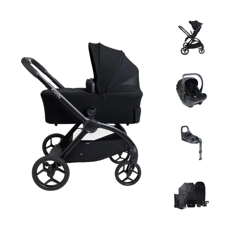 ICandy Core 2 Kinderwagen 3-in-1 - Complete Travel Bundel
