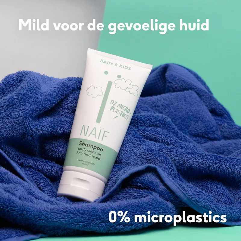 Naïf Voedende Shampoo Voor Baby & Kids 500 ml