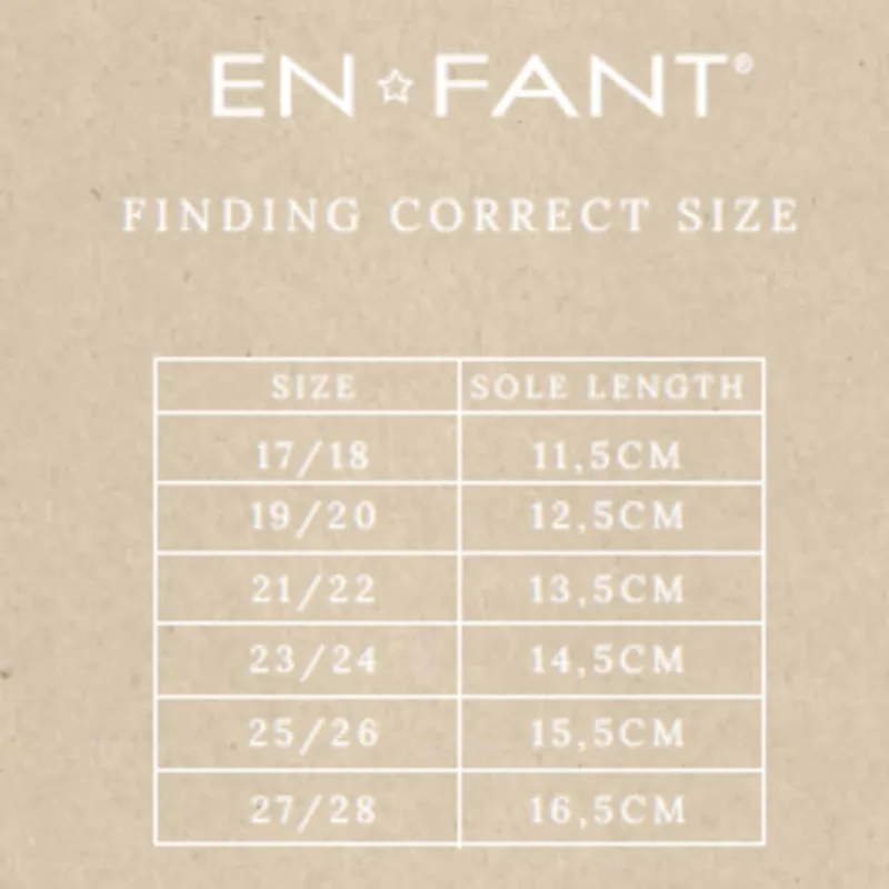 En Fant Baby Wool Slippers - Walnut