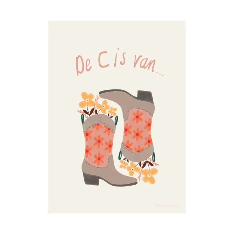 Studio Pieni Alfabet Poster A4 