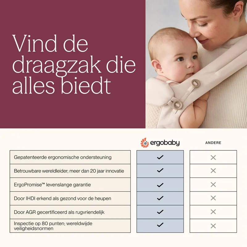 Ergobaby Soft Flex Mesh Draagzak