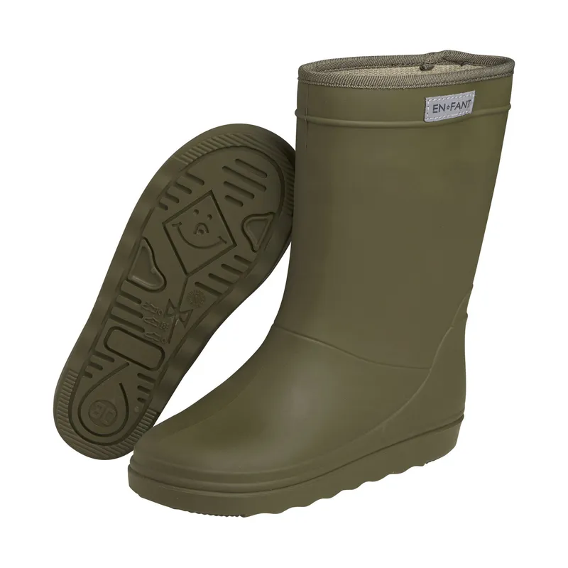 EnFant Regenlaarzen - Solid - Ivy Green