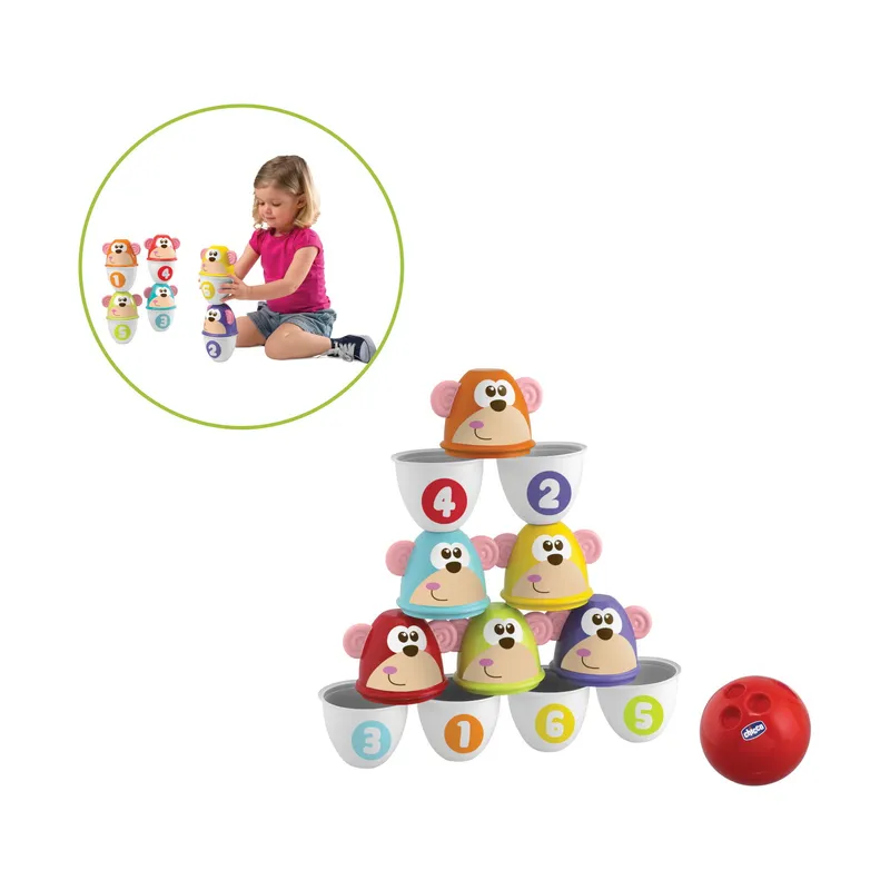 Chicco Monkey Strike Bowlingspel