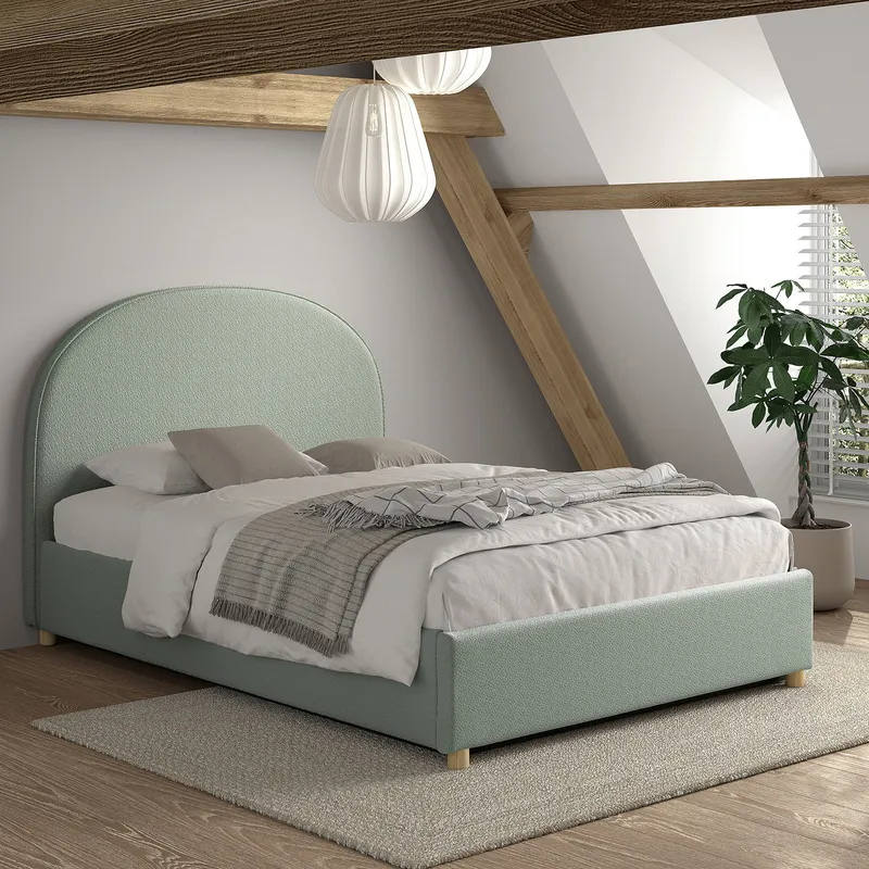 Vipack Moon Storage Bed - 140 x 200 cm