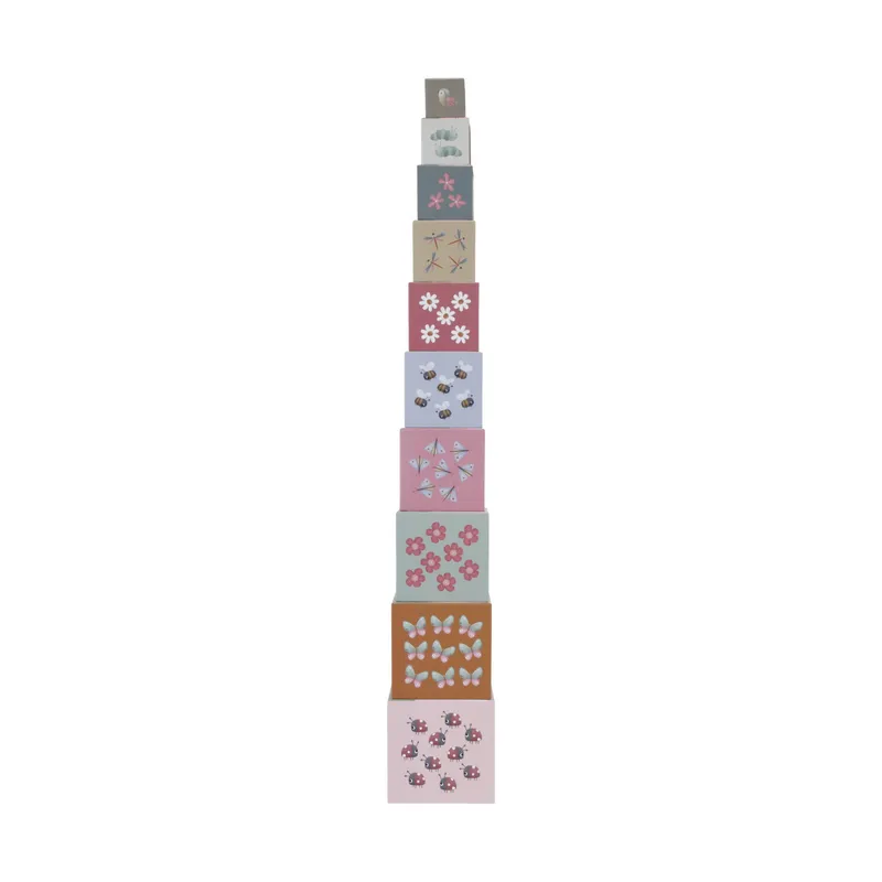 Little Dutch Flowers & Butterflies Stapelblokken