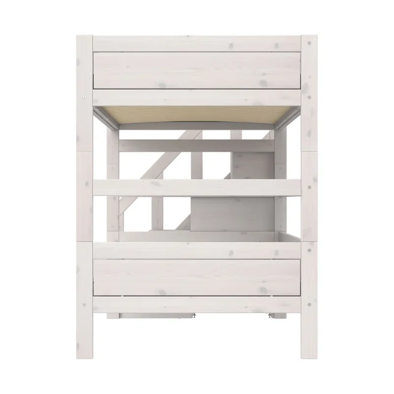 Life Time Stapelbed Deluxe - 120 cm - Met Trapkast