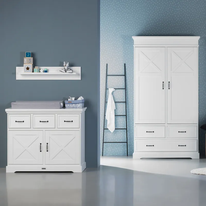 Kidsmill Savigno Commode Wit Met Kruis