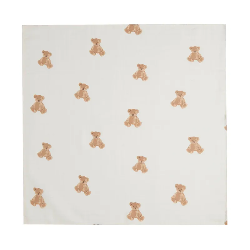 Jollein Teddy Bear Multidoek Hydrofiel Small 3 Stuks