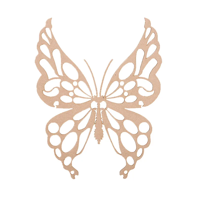 Casa Sentir Vlinder Ruddy Wanddecoratie - Small - Naturel