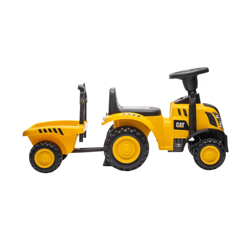Puck CAT Tractor Loopauto met Aanhanger