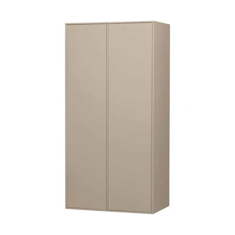 VT Wonen Daily Kast 2-Deurs - 200 x 100 cm - Dakargrau