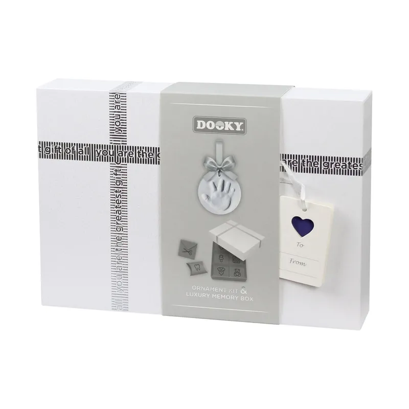 Dooky Handprint Ornament / Memory Box