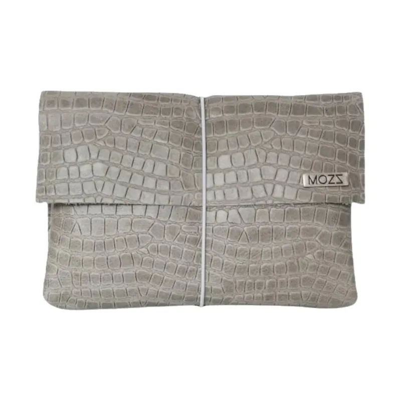 Mozz Bags Luieretui Anaconda Grijs