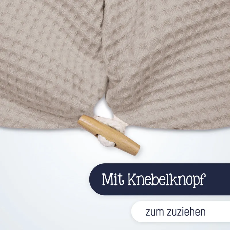 Julius Zöllner Voedingskussenhoes - Waffelpiqué