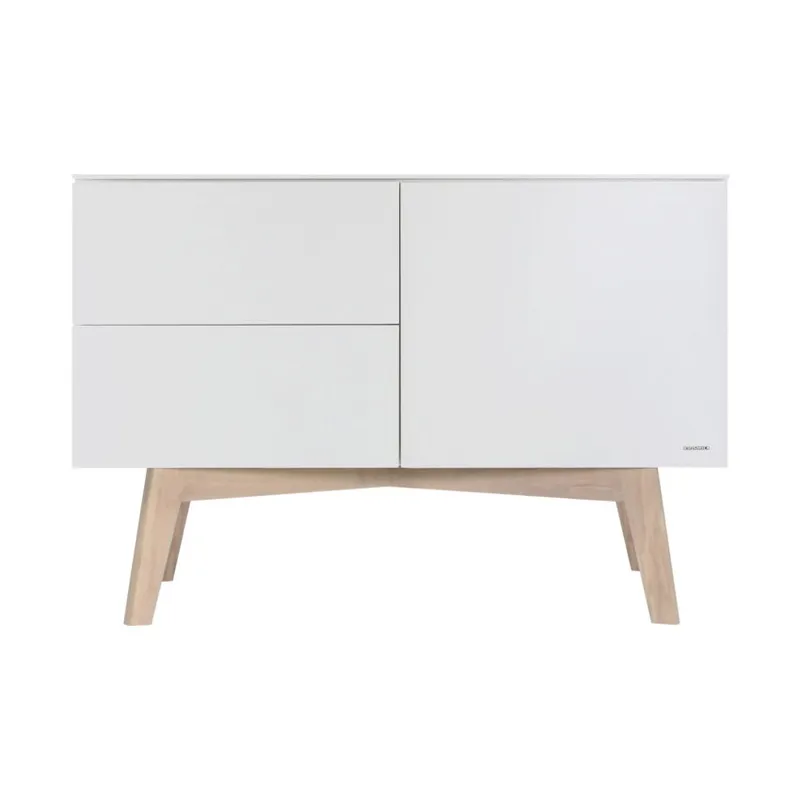 Kidsmill Sixties Babykamer Wit Mat / Naturel