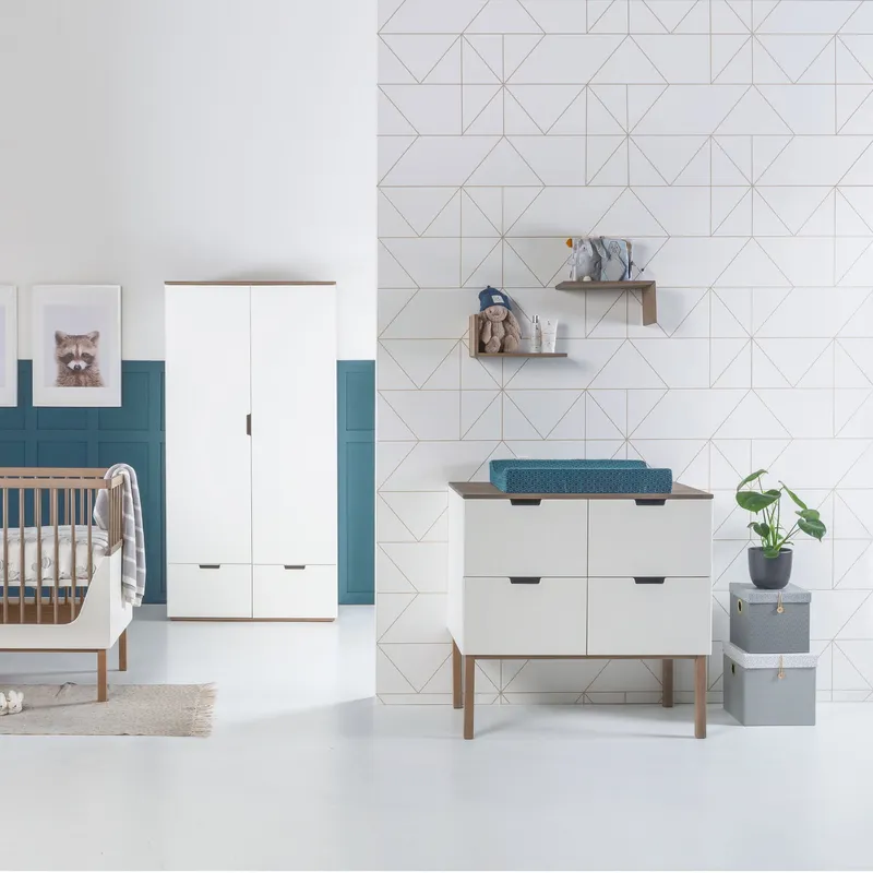 Kidsmill Sepp Babykamer Wit / Beuken