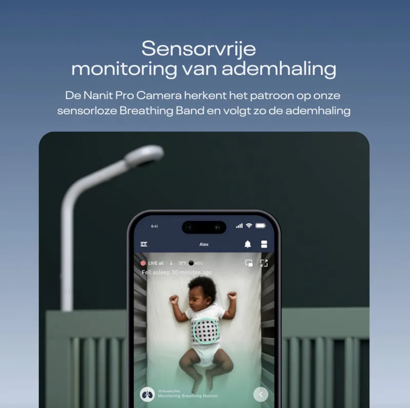 Nanit Breathing Band™ - Voor Pro Camera