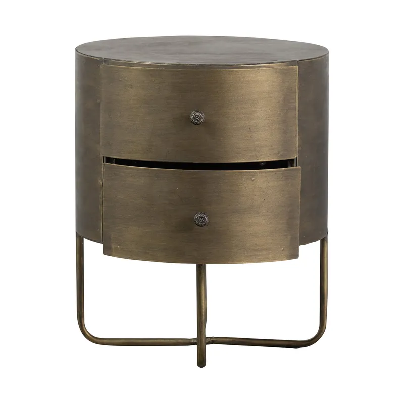 BePureHome Glossy Kastje - Metaal - Antique Brass