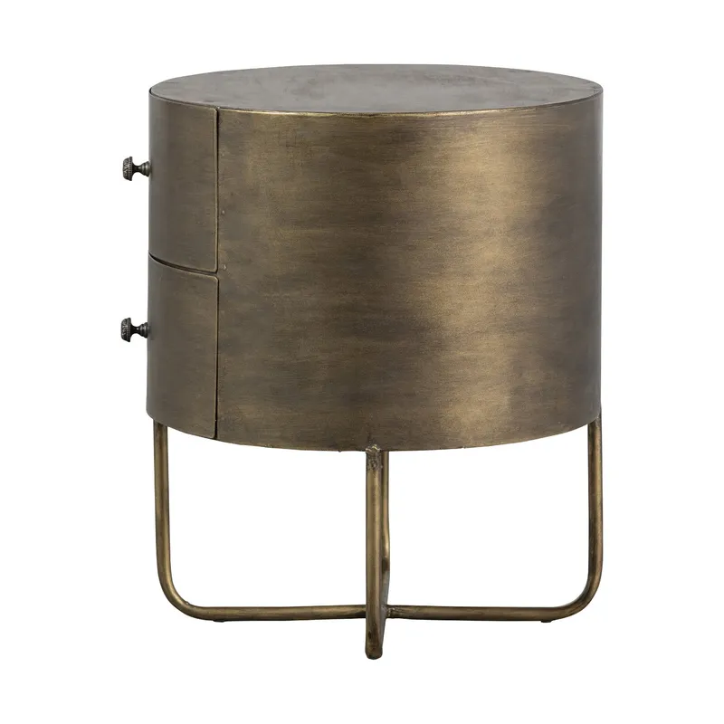 BePureHome Glossy Kastje - Metaal - Antique Brass