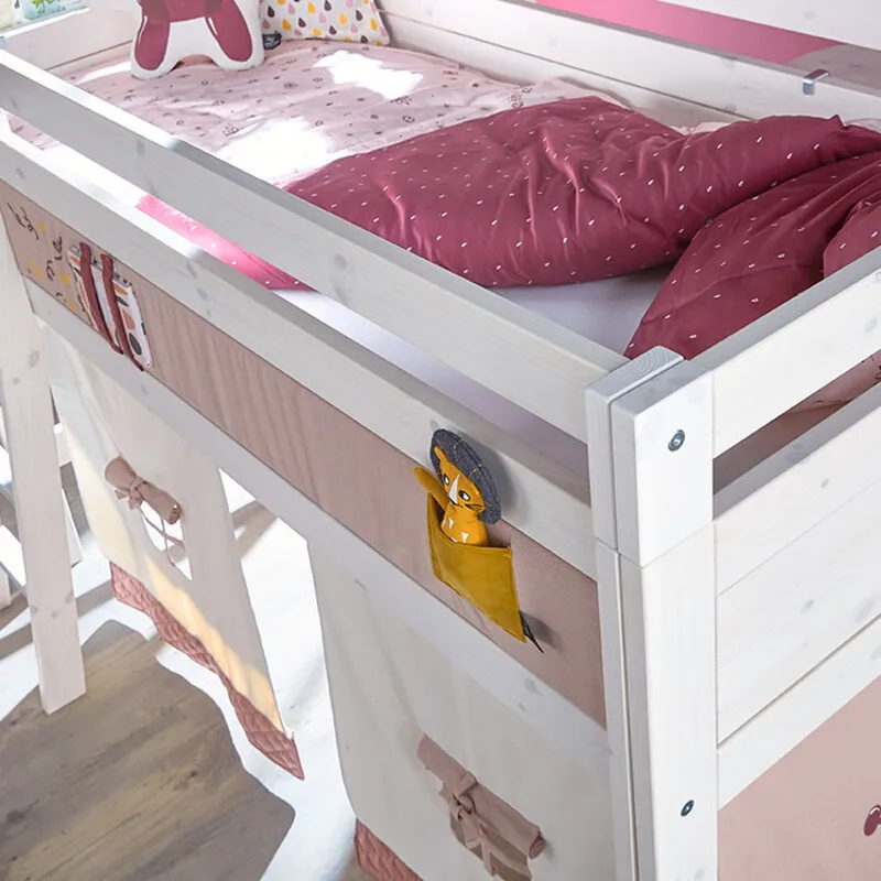 LIFETIME Kidsrooms Halfhoogslaper Rechte Trap