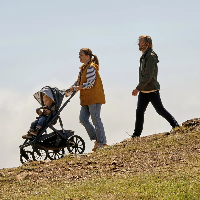 VEER Switchback &Roll Kinderwagen 2-in-1 - Donkergrijs / Zwart