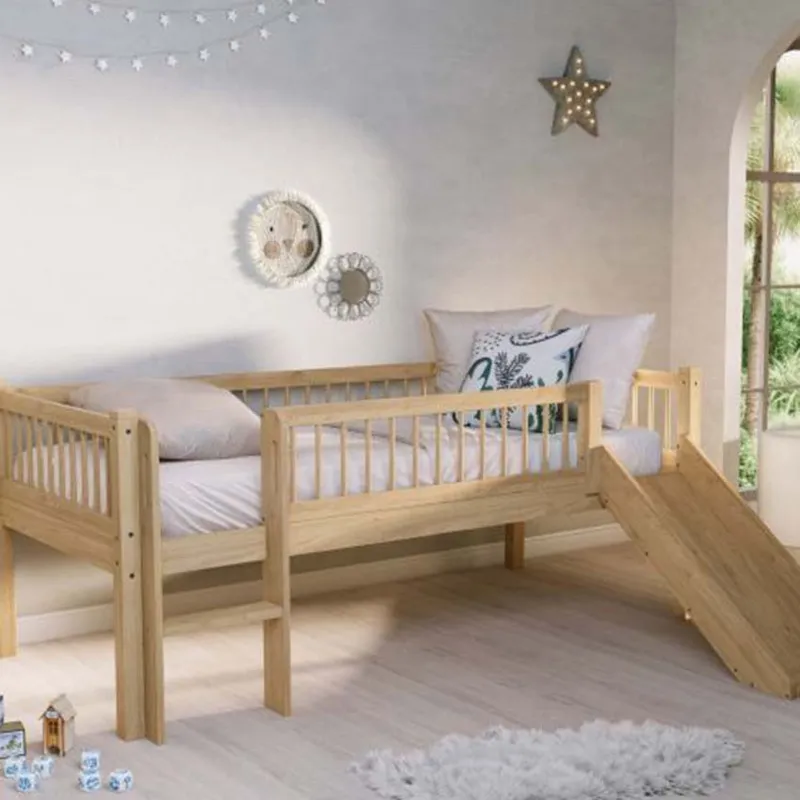 Vipack Forrest Halfhoogslaper Met Glijbaan 90x200 cm