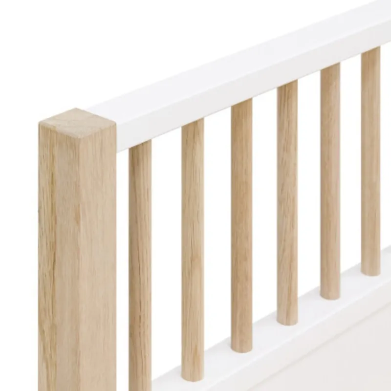 Bopita Mika Twinbed Wit / Eiken 120 x 200 cm