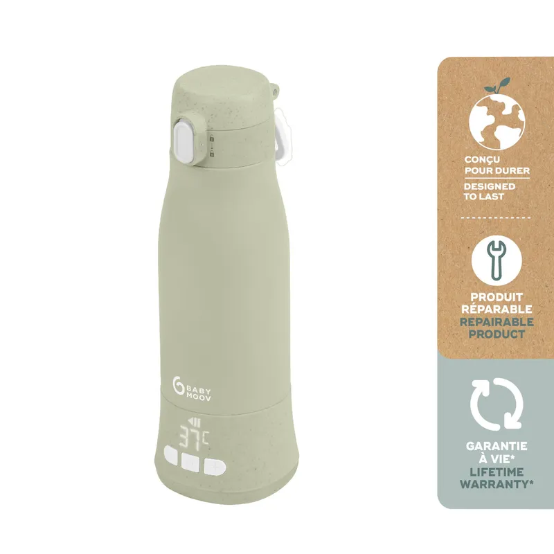 Babymoov Moov & Feed Flessenwarmer - Green