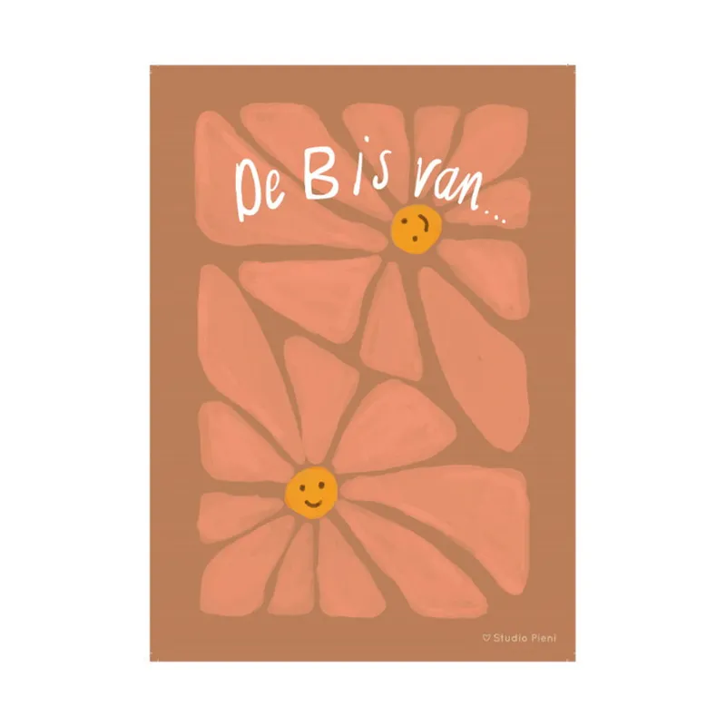 Studio Pieni Alfabet Poster A4