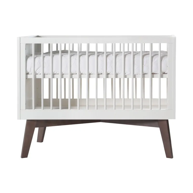 Kidsmill Sixties Babykamer Wit Mat / Walnoot