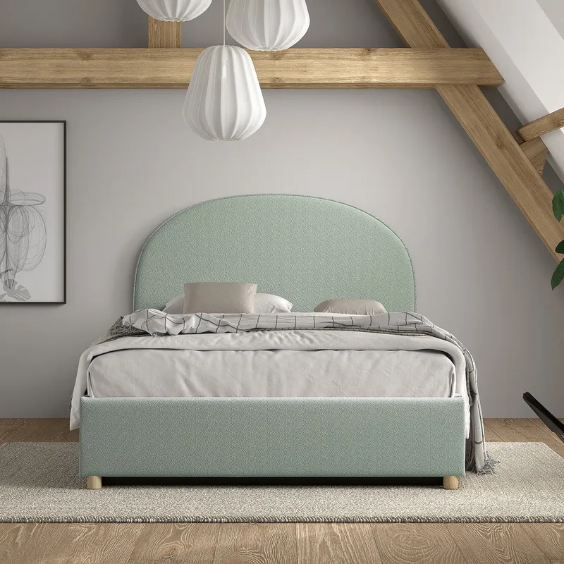 Vipack Moon Storage Bed - 140 x 200 cm