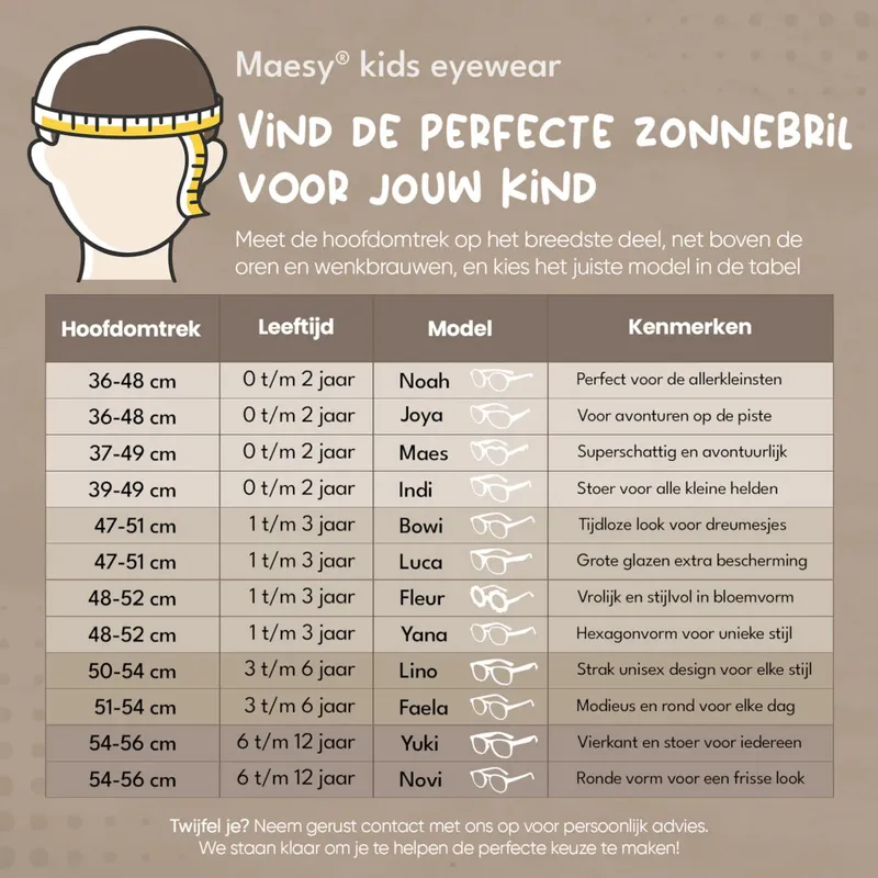 Maesy Zonnebril - Indi - 0 t/m 2 jaar