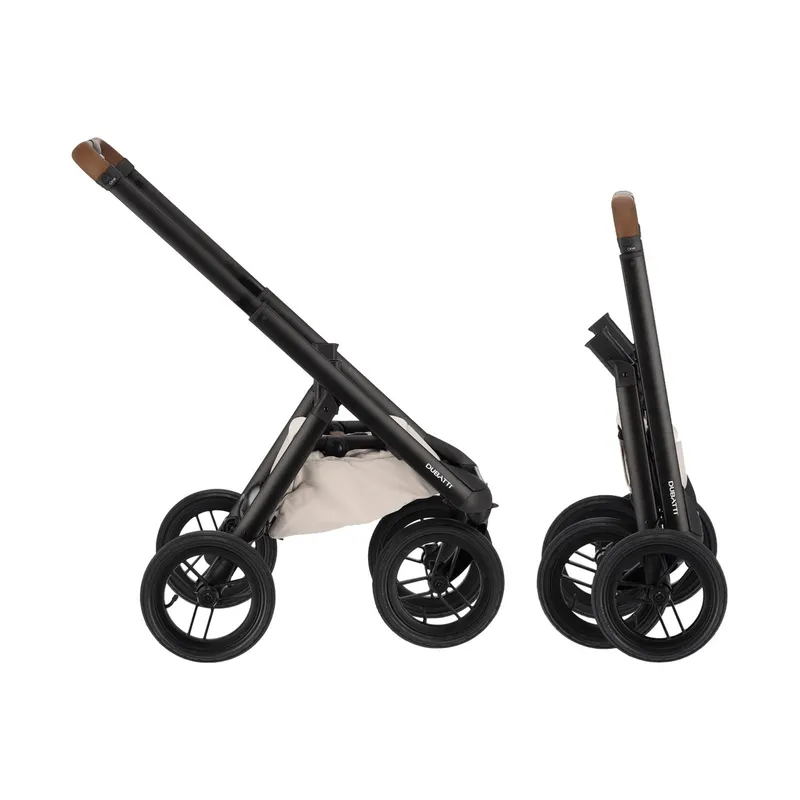 Dubatti One E6 Kinderwagen 2-in-1 - Dark Brown